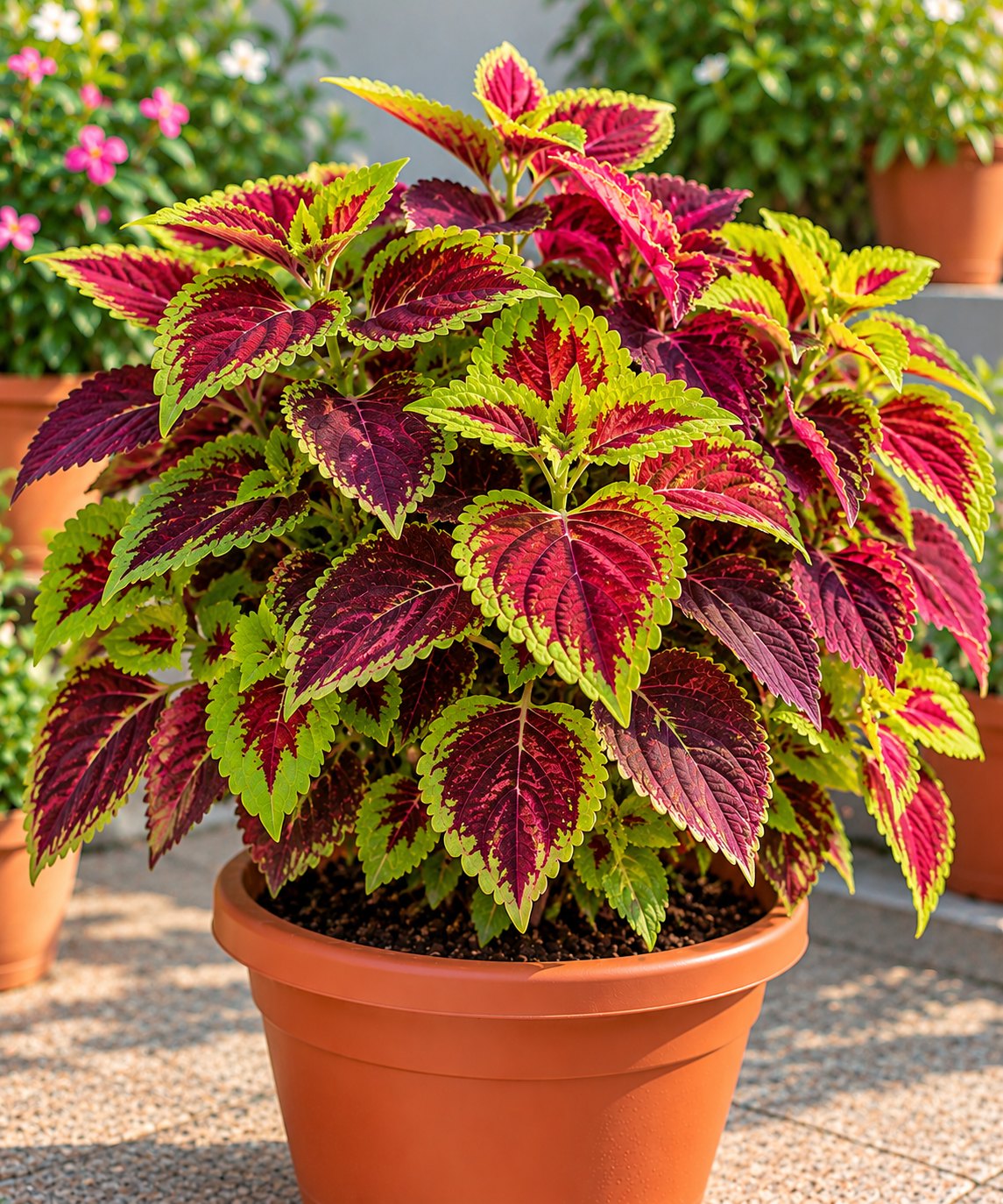 Coleus (Green Pink)